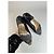 Chloé Tacones Vintage Chloe de cuero con detalles en tela negros y plateados EU36.5 - vista 10