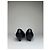 Chloé Tacones Vintage Chloe de cuero con detalles en tela negros y plateados EU36.5 - vista 7