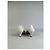 Chloé Décolleté in pelle vintage Chloe, tacco argento, bianco EU37 - vista 5