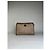 Edge Céline Clutch Vintage Celine Macadam Canvas Beige Marrone - vista 9