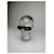 Vintage Chanel Logo Temple Sonnenbrille Schwarz Silber  - Ansicht 10