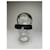Vintage Chanel Logo Temple Sonnenbrille Schwarz Silber  - Ansicht 3