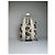 Vintage Marni Canvas Tote mit abstraktem Blumenmuster Creme Rosa Schwarz - Ansicht 10