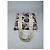 Vintage Marni Canvas Tote mit abstraktem Blumenmuster Creme Rosa Schwarz - Ansicht 7