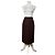 New Look Gonna in lana vintage Dior Marrone scuro S