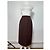 New Look Gonna in lana vintage Dior Marrone scuro S - vista 11