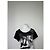 T-shirt in cotone Vintage Chloé Logo Nera Bianca L Nero - vista 7