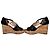 Chloé Sandali con zeppa in sughero e pelle vintage Chloe Nero EU38