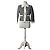 Salvatore Ferragamo Giacca vintage Ferragamo in cotone e rayon nero bianco S
