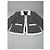 Salvatore Ferragamo Giacca vintage Ferragamo in cotone e rayon nero bianco S - vista 9