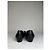 Chloé Vintage Chloe Leder-Wildleder-Schuh mit Schnalle Schwarz Gold EU35.5 - Ansicht 6