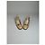 Vintage Bottega Veneta Leder Slingback Pumps Hellgold EU35.5 - Ansicht 3