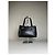 Vintage Givenchy strukturierte Leder-Tote Bag Schwarz Gold - Ansicht 12
