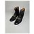 Stivaletti in pelle vintage Gucci da uomo neri e oro EU9.5 Nero - vista 4
