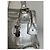 Céline Tote in pelle metallizzata vintage Celine Argento - vista 13