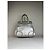 Céline Tote in pelle metallizzata vintage Celine Argento - vista 15