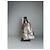 Céline Vintage Celine Ledersatchel Braun Silber - Ansicht 6
