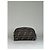 Beauty case Vintage Fendi FF Monogram Canvas Marrone Nero - vista 2
