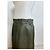 Gonna in pelle vintage Dior verde oliva - vista 13