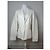 Céline Blazer Vintage Celine in Cotone e Seta Crema M Beige - vista 12