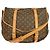 Louis Vuitton Saumur Monogram Canvas 43 Marrone