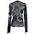 Just Cavalli X Roberto Cavalli Top de malla estampado tatuaje Negro - vista 2
