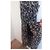 Morganne Bello Morgan Maxikleid mit Animalprint Schwarz Beige - Ansicht 2