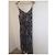 Morganne Bello Morgan Maxikleid mit Animalprint Schwarz Beige - Ansicht 4