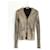 Prada Gold Metallic Rippstrick-Cardigan Spring 2004 Golden  - Ansicht 1