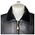 Gianni Versace Versace Versus Lederjacke mit Pelzkragen Schwarz - Ansicht 3