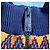 Jacquard Prada Wollstrickjacke Limited Edition 2021 Weiß Blau Mehrfarben - Ansicht 5