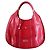 Jimmy Choo Borsa Hobo in pelle e scamosciato rosso