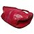 Jimmy Choo Borsa Hobo in pelle e scamosciato rosso - vista 4