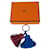 Hermès Chaveiro Hermes Carmen Unodos Vermelho Azul  - vista 7