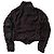 Chaqueta corta de seda Armani Jeans con ribete rojo Negro - vista 2