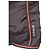 Chaqueta corta de seda Armani Jeans con ribete rojo Negro - vista 5
