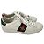 Gucci Ace Bee Sneaker Weiß Leder Rot Grün