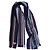 Missoni Zickzack-Muster Wollschal Weiß Grau Bordeaux Dunkelblau
