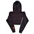 Heron Preston Sudadera corta con capucha Negro - vista 2