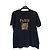 Camiseta Tara Jarmon negra de algodón con gráfico de París Negro