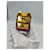 Hermès Collier de Chien Pink Crocodile Leather Gold Cuff Bracelet Golden  - vue 3