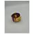 Hermès Collier de Chien Pink Crocodile Leather Gold Cuff Bracelet Golden  - vue 6