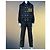 Chanel Completo Giacca Bomber e Pantaloni Tweed Lesage Nero D'oro - vista 4