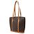 Borsa Tote Louis Vuitton Monogram Babylon Marrone - vista 2