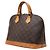 Borsa Louis Vuitton Monogram Alma PM Marrone - vista 2