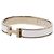 Hermès Hermes Click HH T5 XL Enamel Bracelet Silvery White - view 2