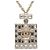 Collana con pendente a catena con flacone di profumo Chanel Coco Mark D'oro