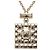 Collana con pendente a catena con flacone di profumo Chanel Coco Mark D'oro - vista 2