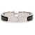 Hermès Hermes Click Enamel Charm Bracelet Black Silvery  - view 3