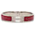 Hermès Pulseira de esmalte Click H PM Hermes Prata Vermelho  - vista 1